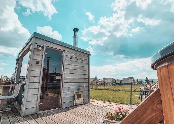 Liptovalley- Mobilne S Wellnessom アパート Liptovská Kokava